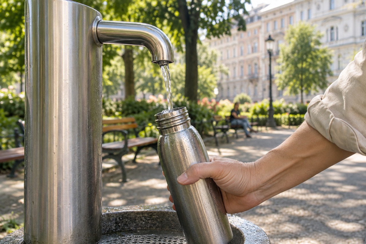 Trinkflasche auffüllen: So findest du Trinkbrunnen in Wien